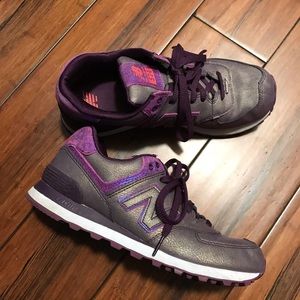 New Balance Purple sneakers